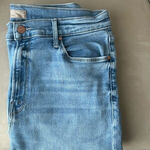 MOTHER the mode rise dazzler ankle step jeans size 33 in Ropin’ N’ Ridin’